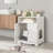 Burrak Enclosed Litter Box Enclosure-714503330
