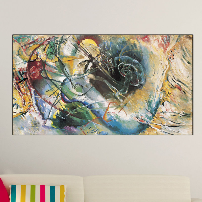 Wassily Kandinsky - Wrapped Canvas Painting, 78cm H x 140cm W x 1.8cm D