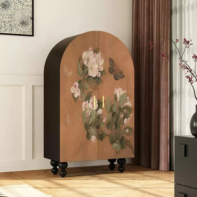 Armoire moderne à double porte minimaliste