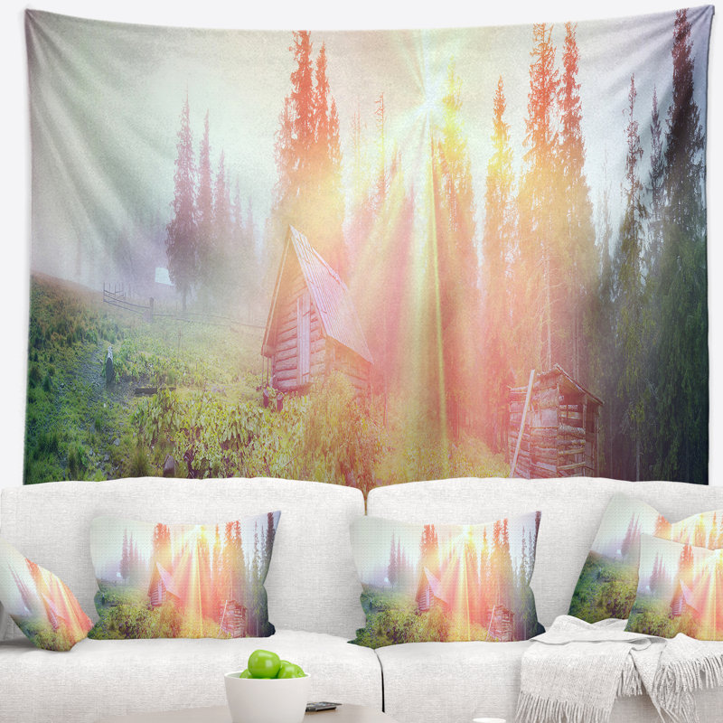 Polyester Tapestry, 32" H x 39" W