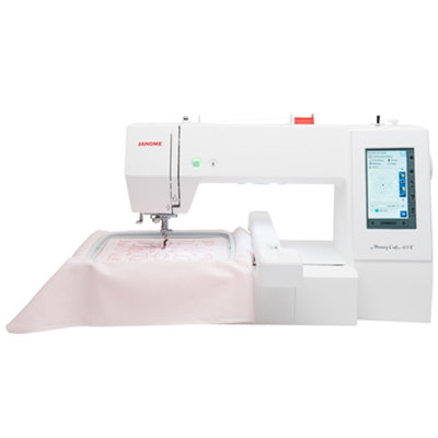 Janome Memory Craft 400e Computerized Embroidery Machine