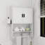 Armoire de rangement murale blanche moderne en MDF