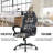 Gaming Chair Ergonomic Office Chair Computer Chair with Lumbar Support Ergonomic Pu Leather Adjustable Height Executive Chair for Women Men and Adults