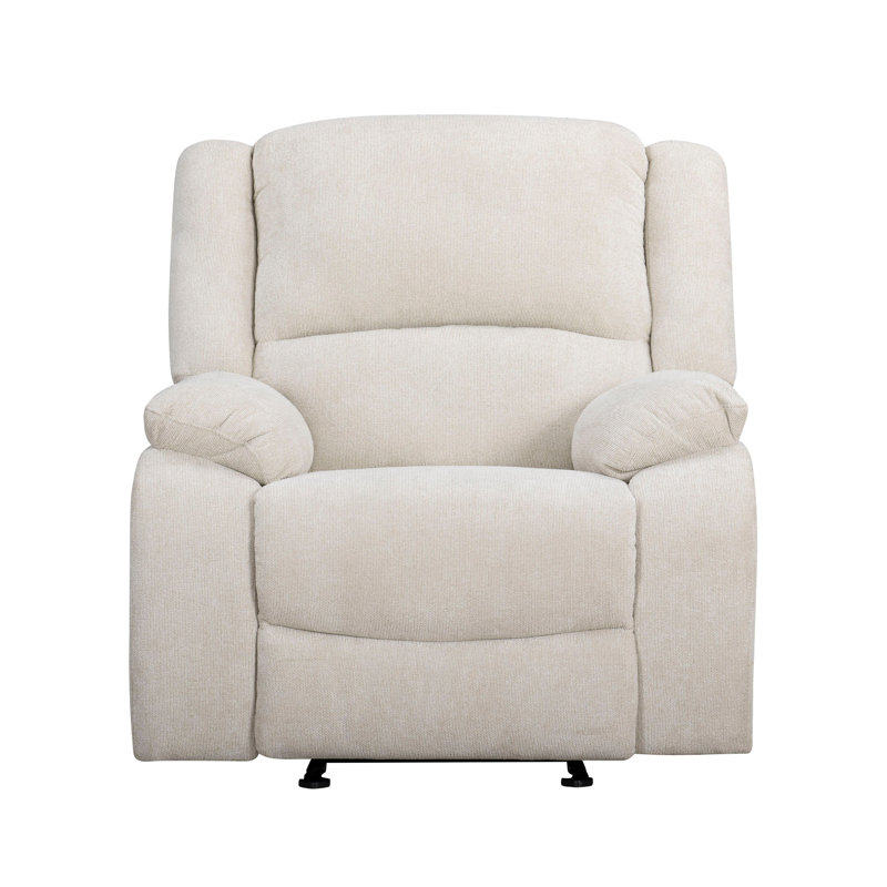 Fauteuil inclinable manuel Roundhill Furniture Blitz, Beige