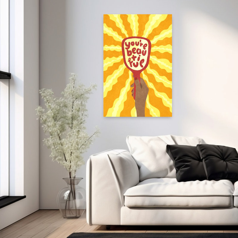 Art contemporain, art contemporain abstrait, H 36 po x l 24 po