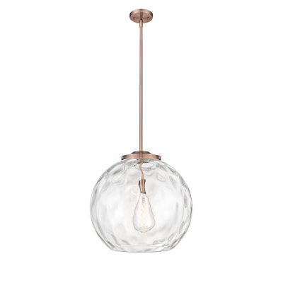 1 - Light Single Drop Pendant Pendant