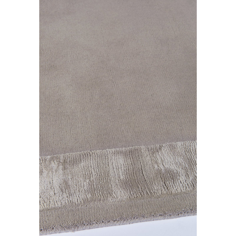 Farrow & Ball Silk Border Sam's Stone Area Rug, Rectangle 10' x 14'