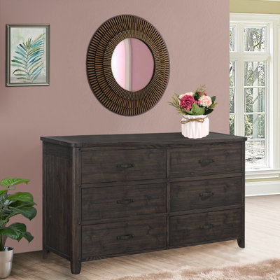 Jaquale Six Drawer Dresser