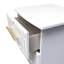 Fully Assembled Quinnville 2 Drawer Bedside Table