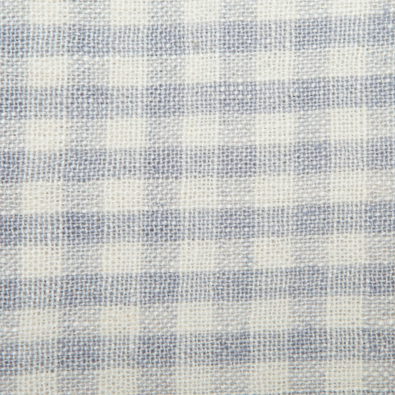 Serviette de table Blockton, Bleu / cognac