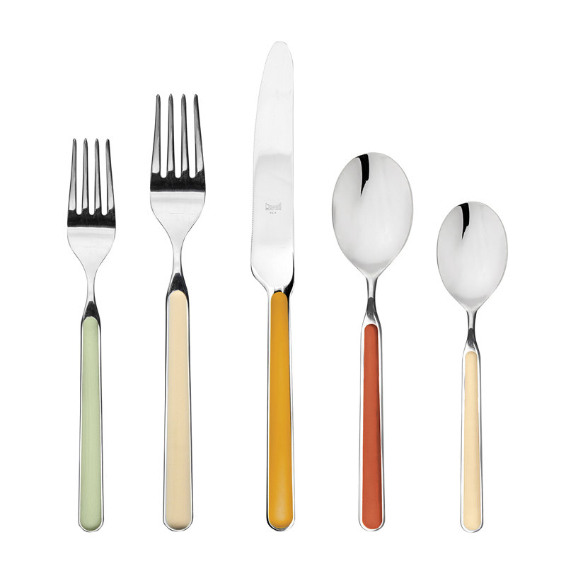 Fantasia Flatware Set - 5 Pieces - Desert, Desert