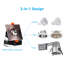 3" Gimbal LED Recessed Light with Junction Box, Dimmable Recessed Downlight, 50W, ETL Listed, 5000K