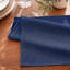 Ensemble de 3 chemins de table en polyester de couleur unie, foulard de table uni lavable de 12 po x 72 po en beige, gris foncé et bleu marine, décor de salle à manger minimaliste pour la fête, le mariage et la cuisine quotidienne-133705569