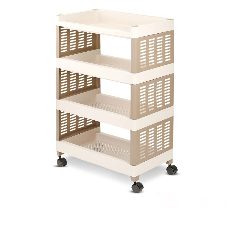 24.5cm H x 50.5cm W Utility Cart with Wheels