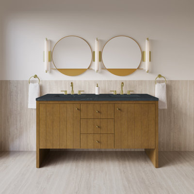 Hudson 60" Double Bathroom Vanity