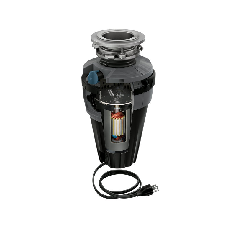 Moen Chef 1 Hp Continuous Feed Lighted Garbage Disposal With Sound Reduction, Power Cord Included