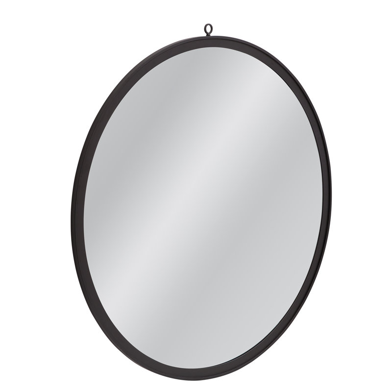 Johnia Wall Mirror - Matte Black