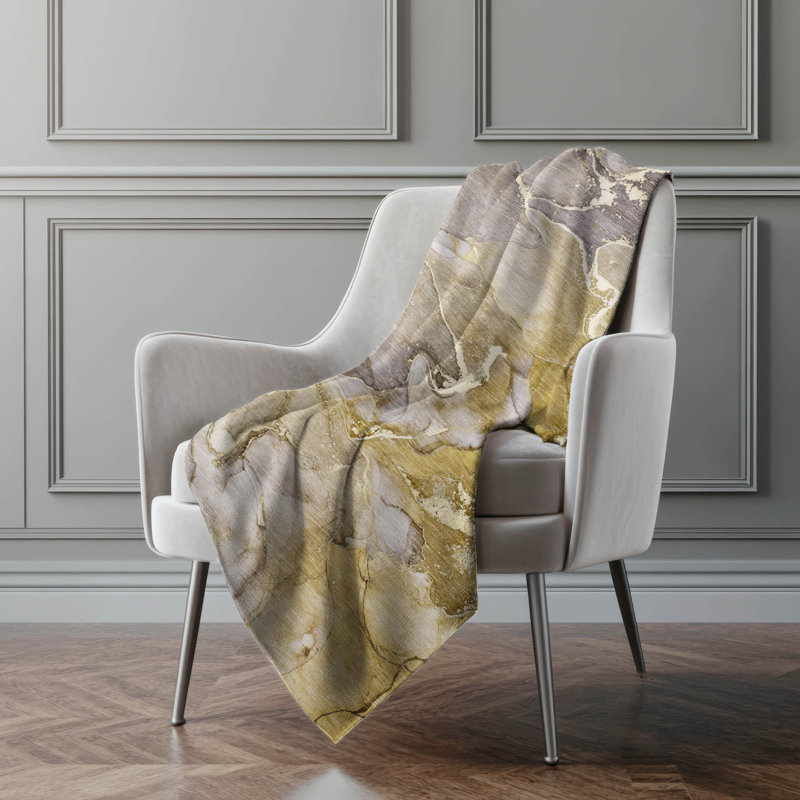 Jeté en sherpa Addison, Taupe