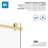 KW03 68 -72 In. W X 76 In. H Single Sliding Frameless Shower Door With 3/8 In. Clear Glass-101548246