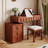 Makeup Vanity with Light mirror,6 drawers