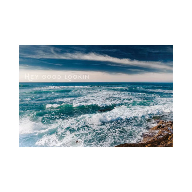Sunset Cliffs San Diego by Bethany Young - Print on Canvas, 30.48cm H x 45.72cm W x 1.91cm D, Wrapped Canvas