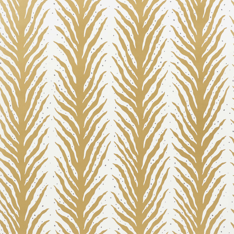 Papier peint Schumacher x Celerie Kemble, Or
