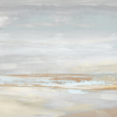 Betsabeth Horizon Light III On Canvas by Rachel Springer Print