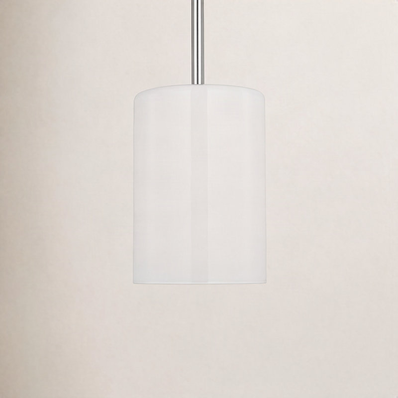 Havana Eliana 1 - Light Single Pendant, Brushed Nickel, No