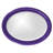 Borna Solid Wood Oval Mirror-1310660718