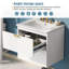 Meuble-lavabo mural 24 po avec 2 tiroirs-1479251844