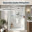 Sliding Framed Shower Door In Black Finish With Clear Glass-121738587