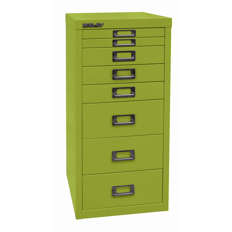 29er 27.9cm Wide 8 -Drawer File Cabinet, Green