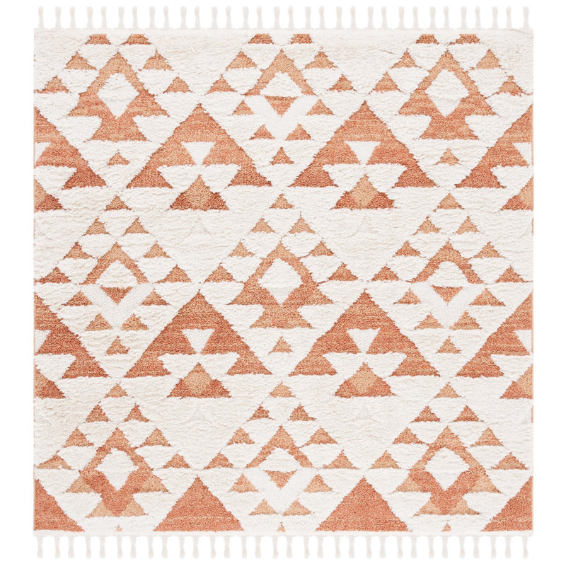 Kangley Performance Southwestern Rug, Square 6'7"