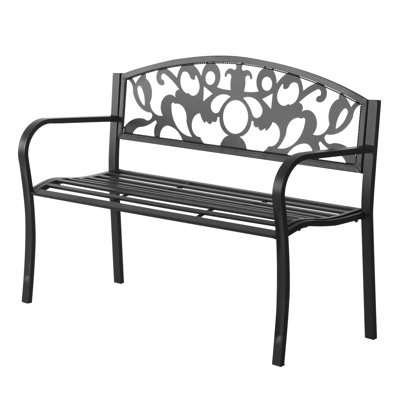 Metal Outdoor Bench