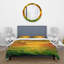 Bright and Colorful Sunset At Santa Rosa California - Ensemble de housse de couette Farmhouse - Microfibre de polyester-66388593
