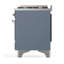 Majestic III Series 60 Inch Dual Fuel Range with 7 Sealed Burners, Griddle, Frenchtop in Antique White (Natural Gas, Copper Trim)-553012098-553012102-553012108