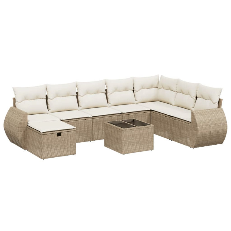 Ensemble de canapé de jardin Vidaxl