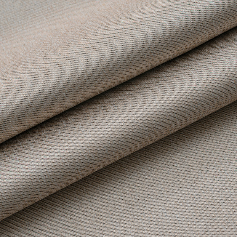 Solid Color 100% Blackout Grommet Curtain Panels (Set of 2), 52" W x 95" L, Cream