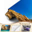 Peler et coller, papier peint tropical, plage rocheuse, Cabo San Lucas, art mural auto-adhésif et amovible