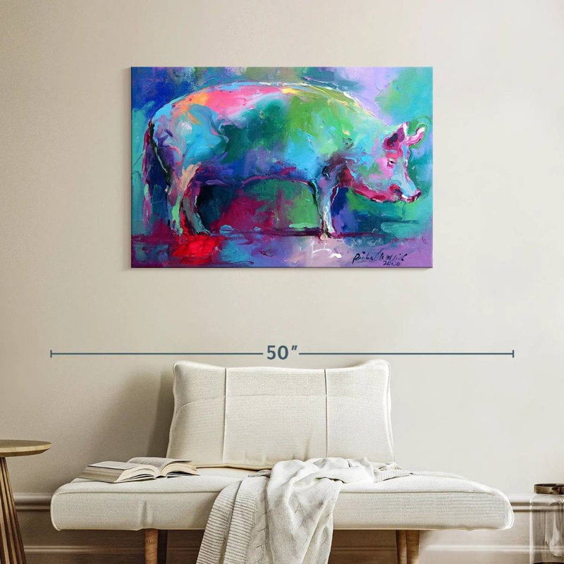 Brampt Pig II, 26" H x 39" W