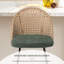 Yes Upholstered Chenille Bar Stool-2010457937-2010457940