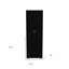  Commode combinée 71 "noire