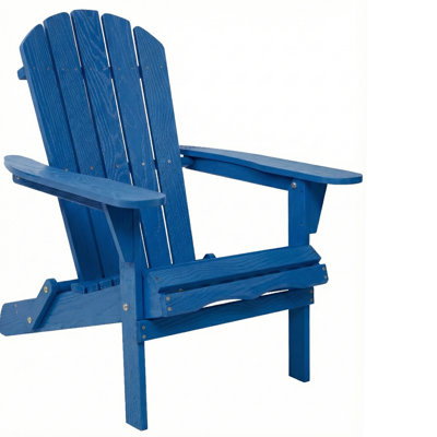 Fauteuil de patio en bois massif pour l'extérieur