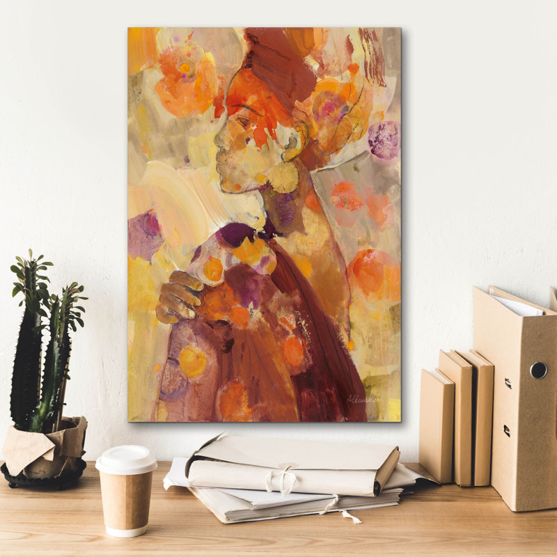 Art mural en toile Celebrate Beauty 2 par Albena Hristova, 18 po x 26 po