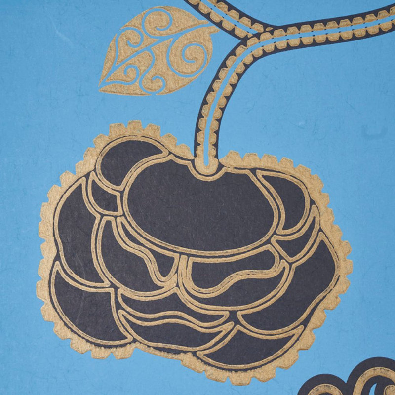 Papier peint Schumacher x Neisha Crosland, Lapis