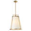 Luminaire suspendu effilé à 3 lumières avec abat-jour en lin-1917082039-1917082020