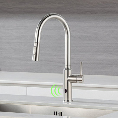Rainlex Pull Down Touchless Kitchen Faucet