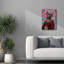  «Labrador» par Jane R. Talton, art mural sur toile, 18 po x 26 po