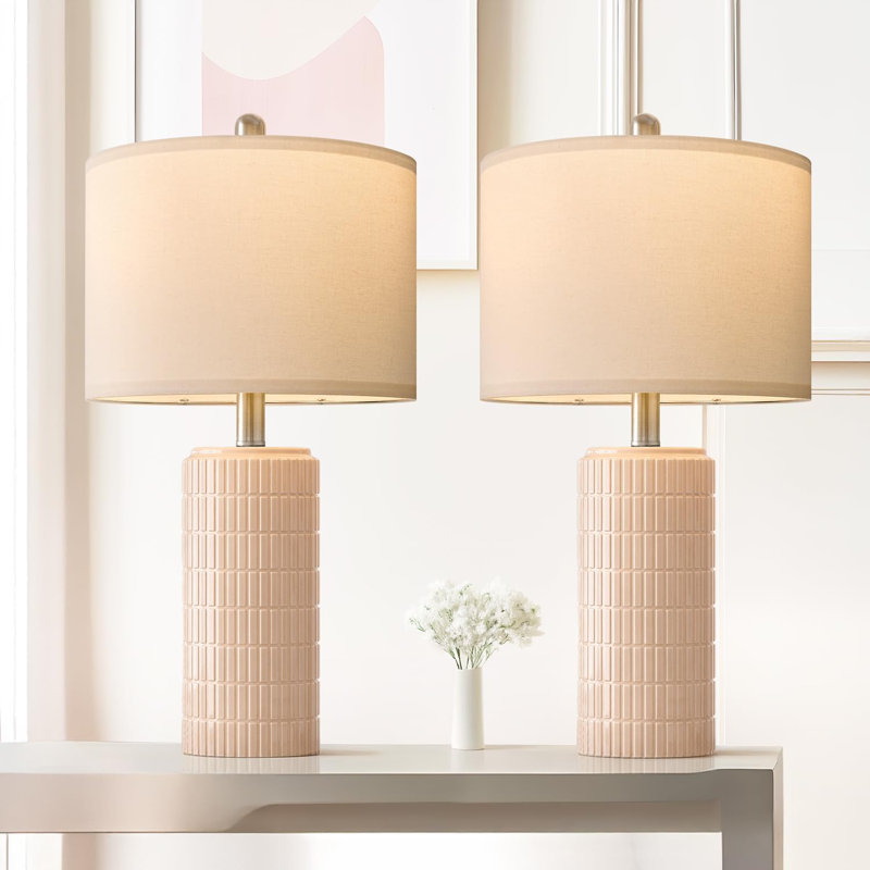 Ensemble de 2 lampes de table pour le salon