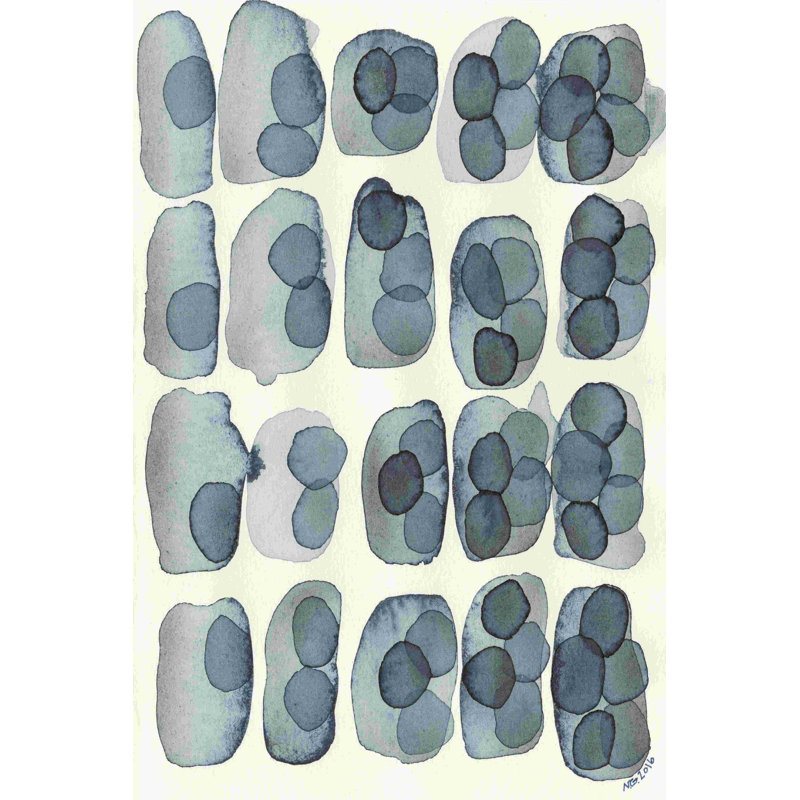 Indigo cinq, H 36 po x l 24 po